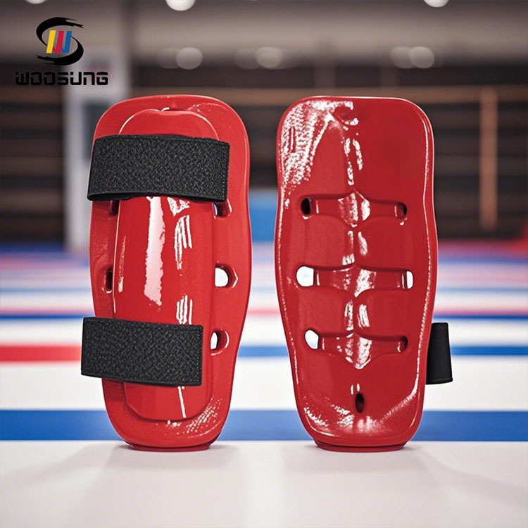 Taekwondo Dicelup Shin Guard Double Layer